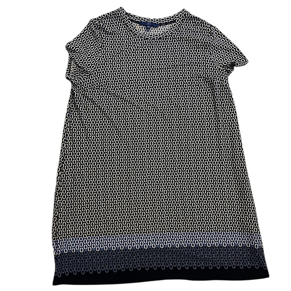 Apt. 9 Dress lightweightBlue Geometric Print Size XXL